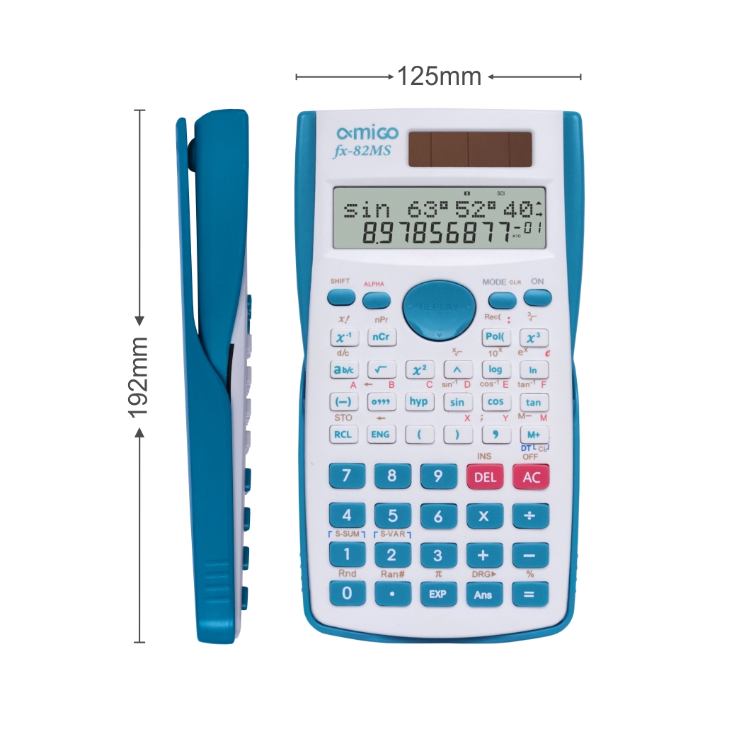 fx-82MS(Cyan) view 2
