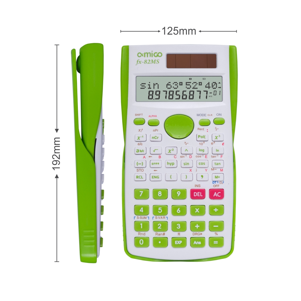 fx-82MS(Green) view 2