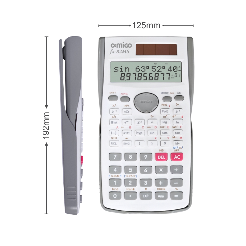 fx-82MS(Gray) view 2