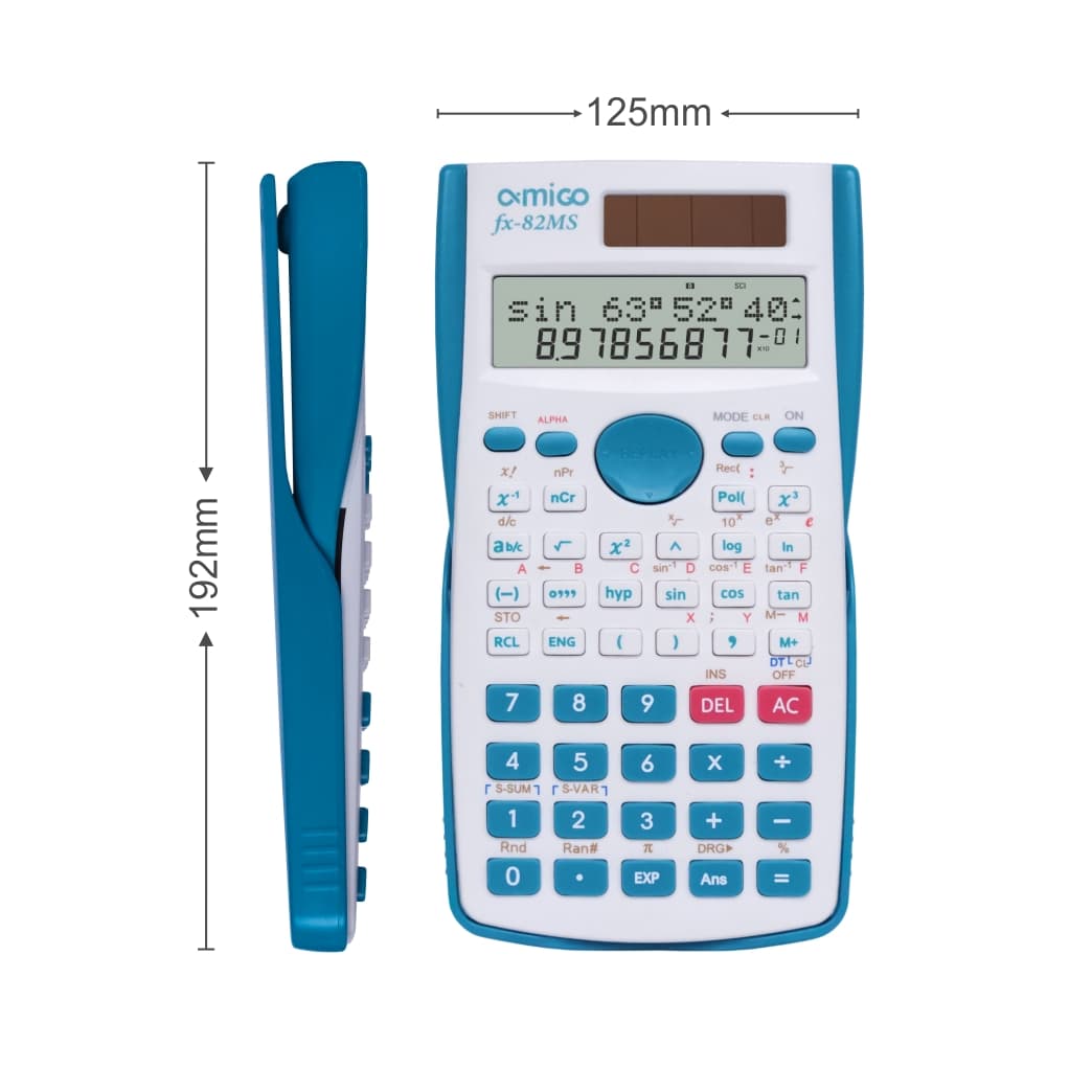 fx-82MS(Cyan) view 2